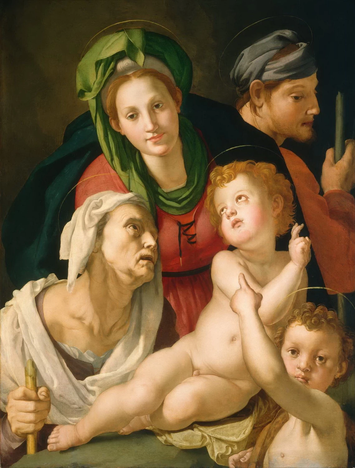 53-La Sacra Famiglia con Anna e Giovannino-National Gallery of Art, Washington 